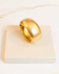 Max Bracelete Dourado Fosco Envelhecido