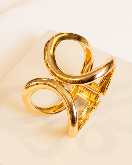 Max Bracelete Vazado Dourado